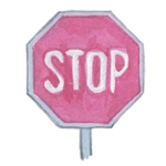 Icône dessin panneau de signalisation stop