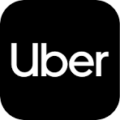 Uber logo – service de transport urbain